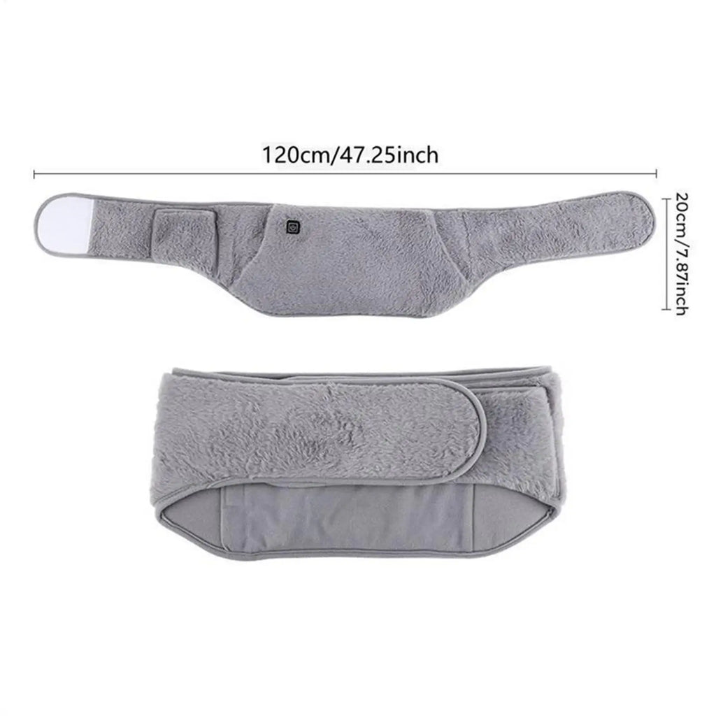 Abdominal Heating Pad 3-Level Electric Waist Belt Warmer Heated Waist Belt hand warmer for Menstrual Belly and Abdominal Comfort