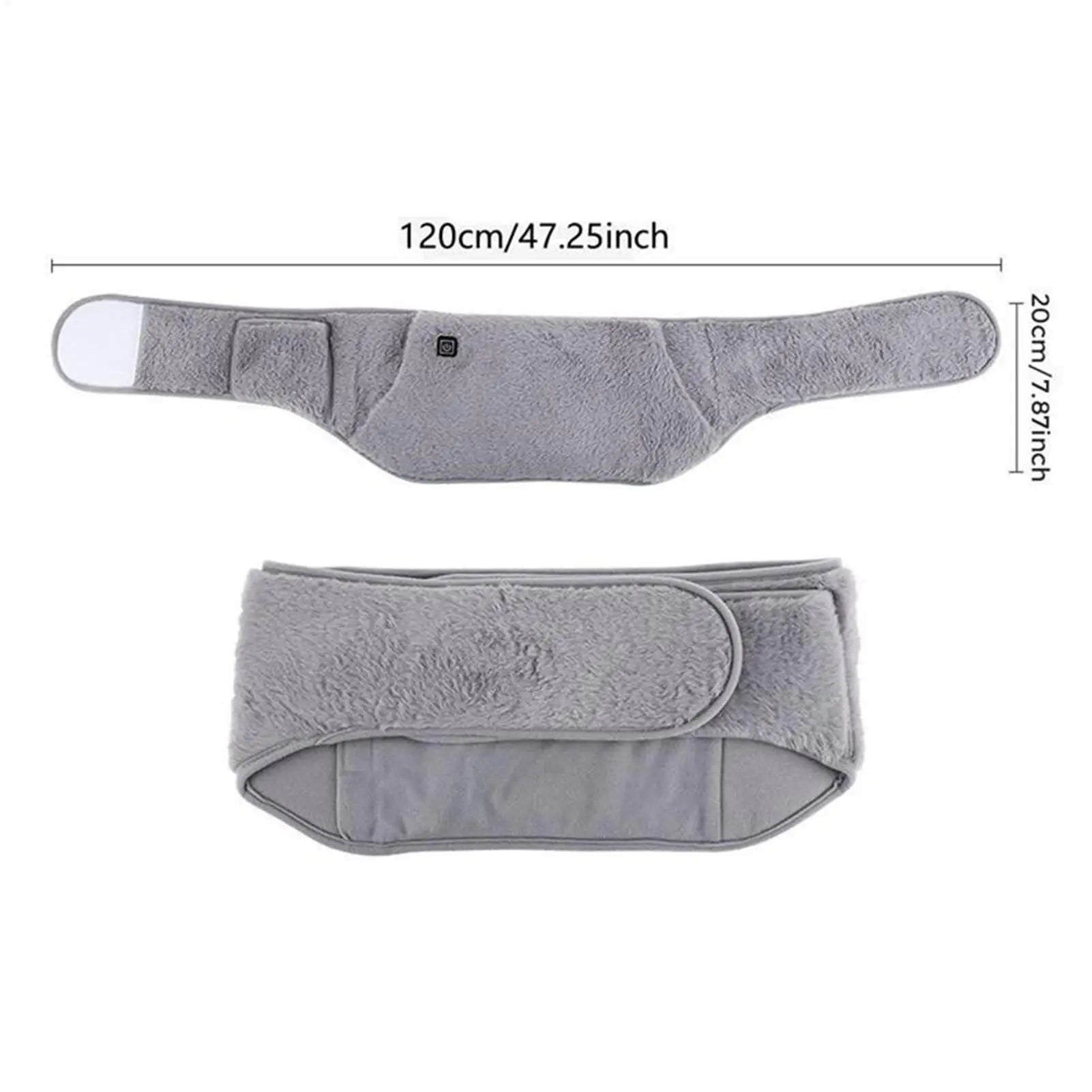 Abdominal Heating Pad 3-Level Electric Waist Belt Warmer Heated Waist Belt hand warmer for Menstrual Belly and Abdominal Comfort