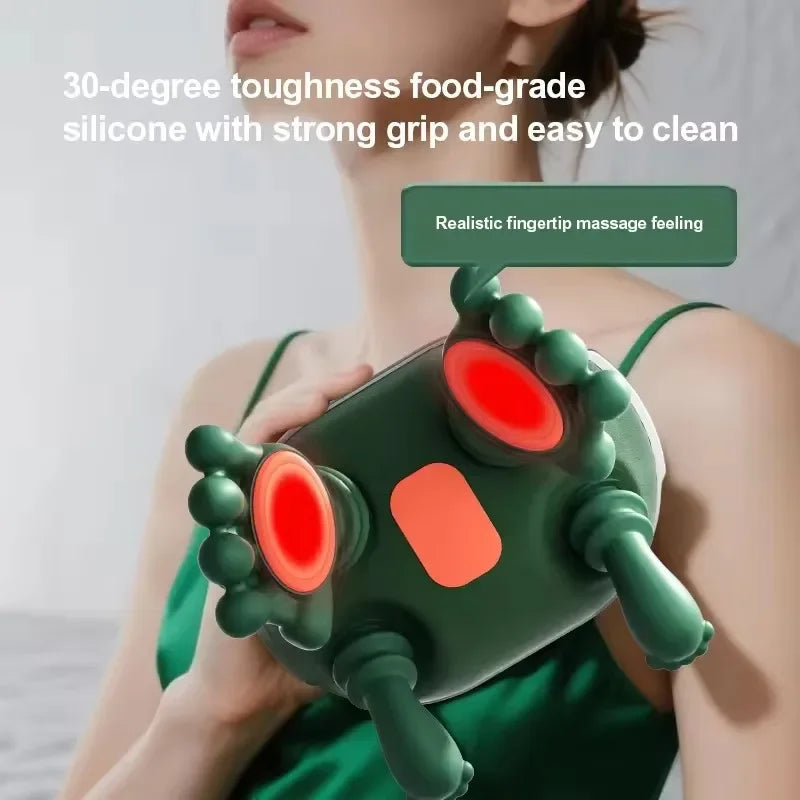 Electric Neck And Shoulder Muscle Massager Wireless Shoulder And Back Kneading Motor Neck Massage Shawl Neck masajeador Relax