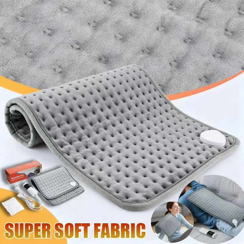 Electric Heating Pad Warm Winter Physiotherapy Blanket Shoulder Neck Legs Back Spine Leg Pain Relief Hot Compress Pad Cushion