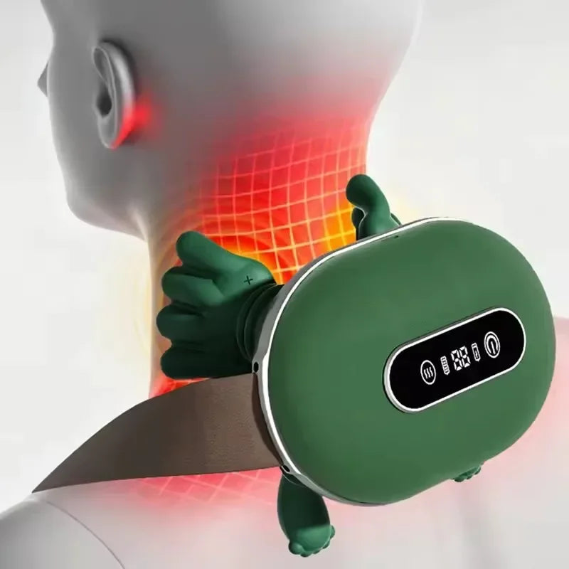 Electric Neck And Shoulder Muscle Massager Wireless Shoulder And Back Kneading Motor Neck Massage Shawl Neck masajeador Relax