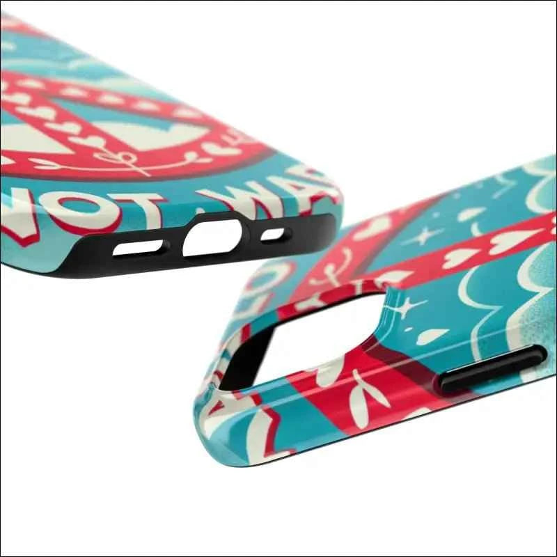 Peace & Love Phone Case - Vibrant Tough iPhone Cover