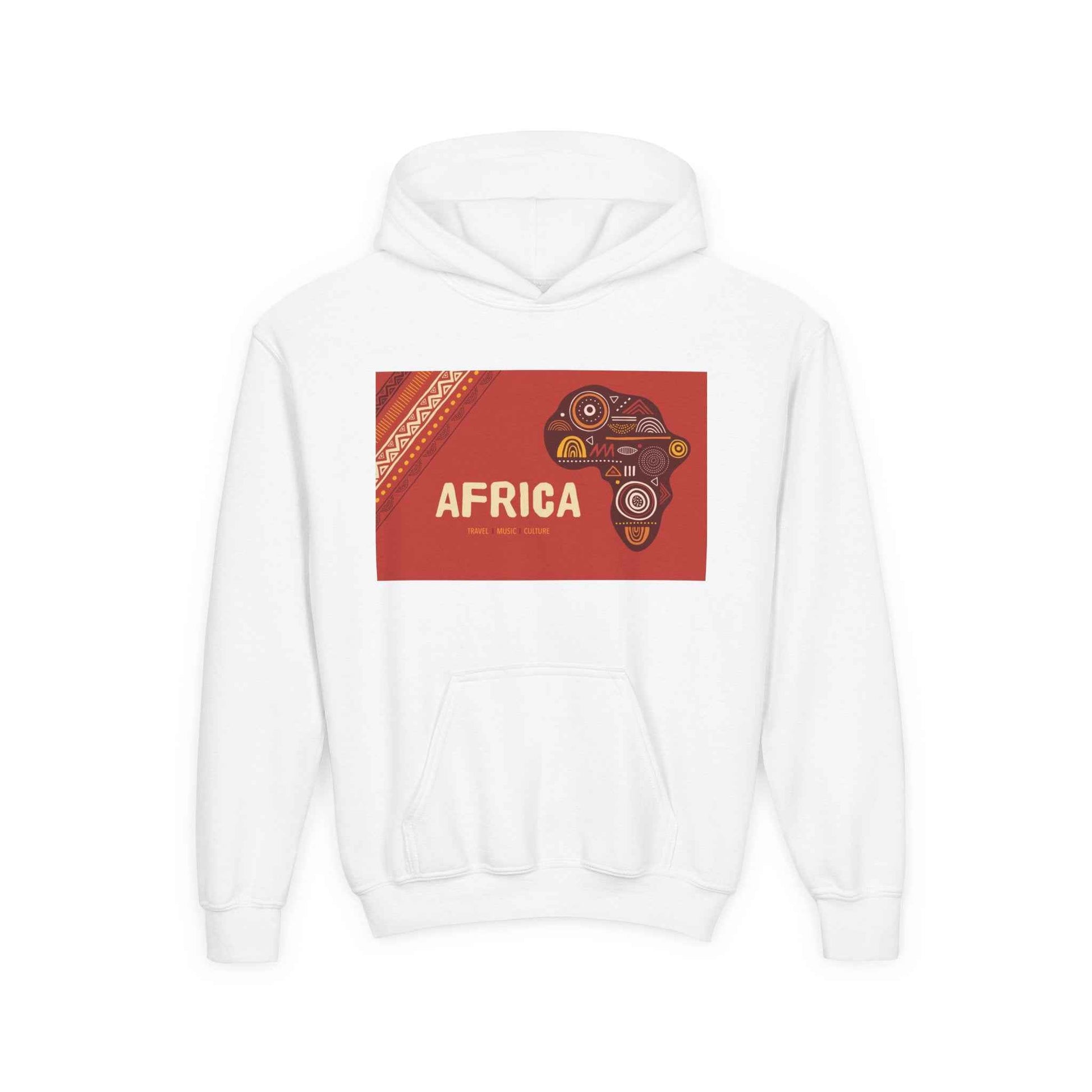Youth African Heritage Hooded Sweatshirt - Celebrate Culture and Identity